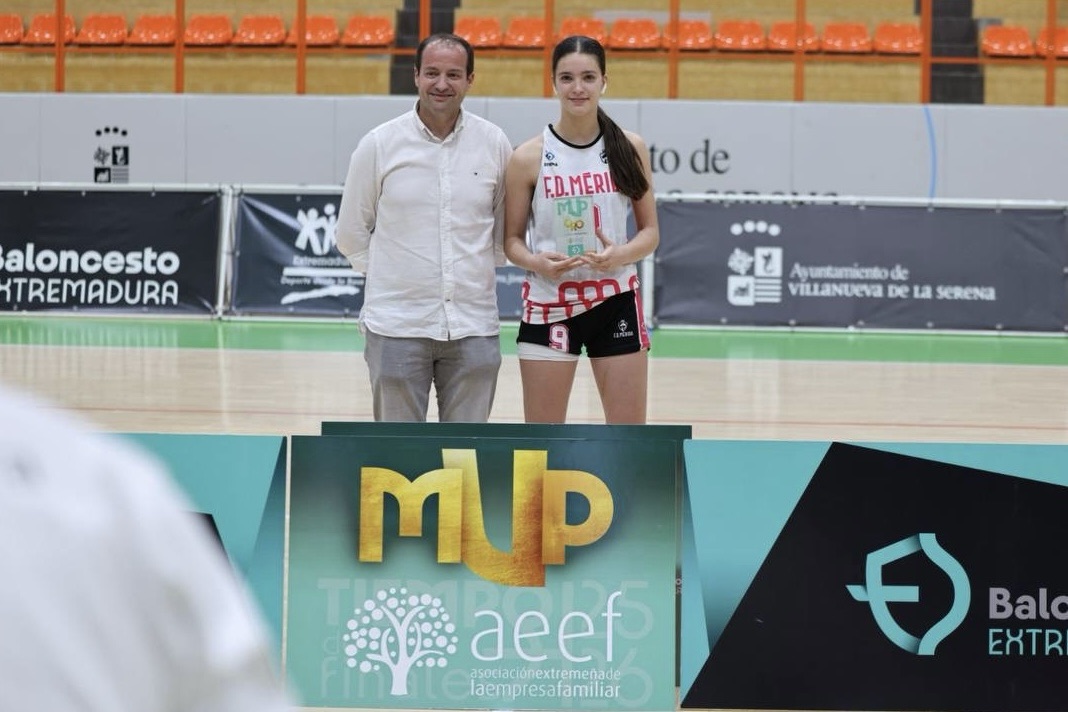 Alba Cortés, MVP de la final de Extremadura