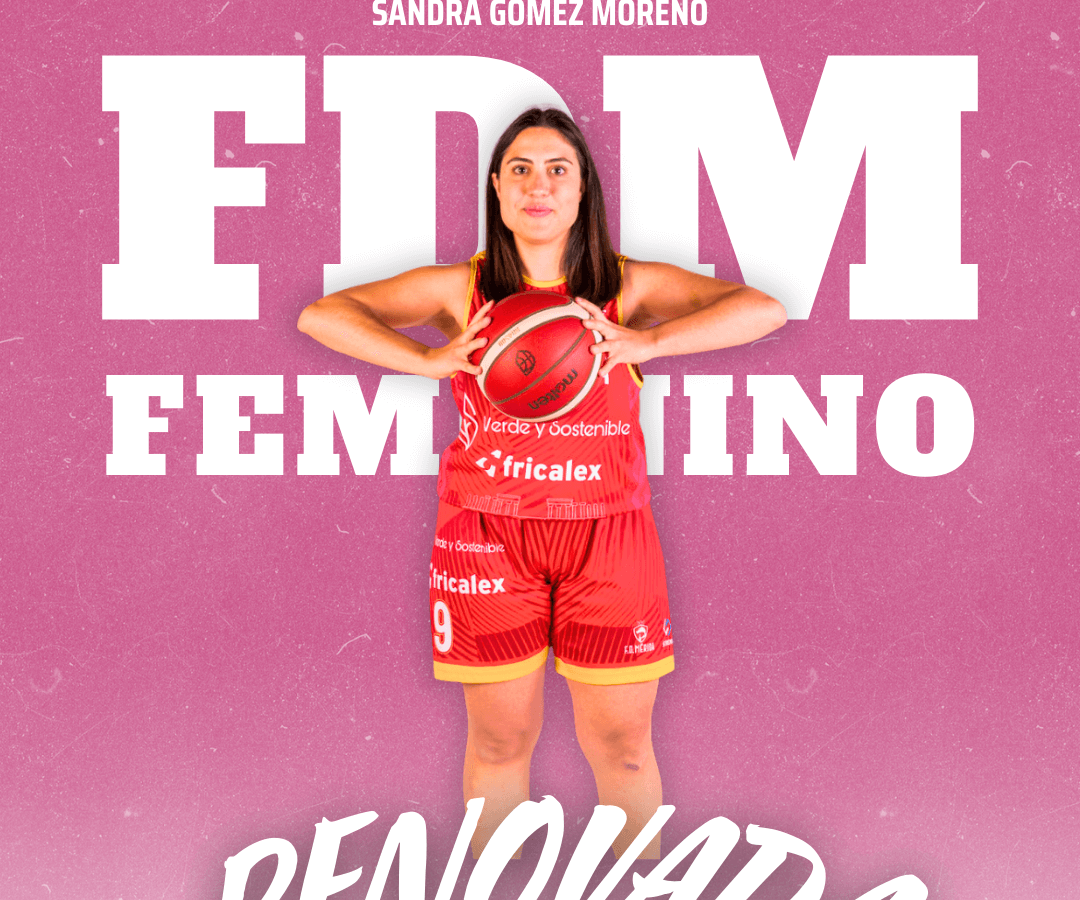 Sandra Gómez Moreno continuará defendiendo los colores de Formación Deportiva Mérida